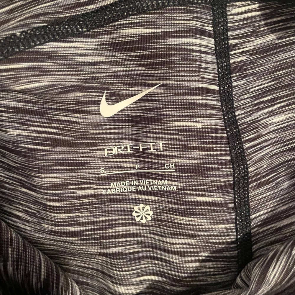 Nike Pro Women’s 3” Dri-Fit Navy Blue Spacedye Spandex Shorts Sz S NWT - Picture 5 of 6